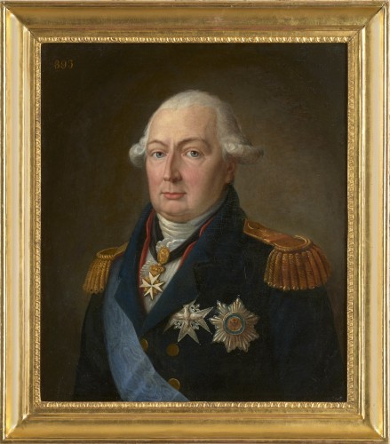 Rosalie Grossard (début XIXe) - Portrait du duc de Bourbon, Prince de Condé