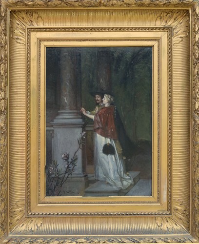 Florent WILLEMS (1823–1905) - La Promesse
