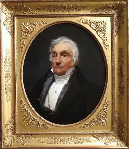 Raymond Quinsac MONVOISIN (1790-1870) - Portrait d'homme