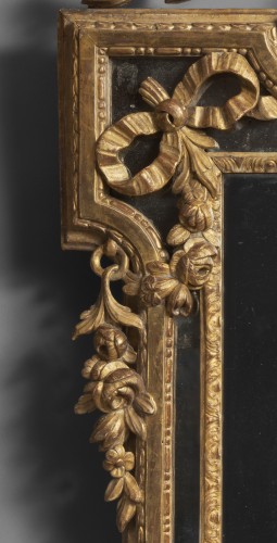 Miroir à parcloses, Travail Parisien vers 1765 - Transition