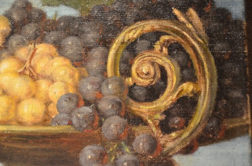 Antiquités - Franz Molitor (1857-1929) - Nature morte de fruits