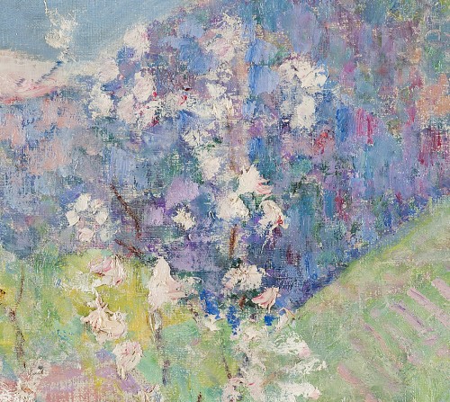 Victor Charreton (1864-1937) - "Matin de printemps" - Galerie Delvaille