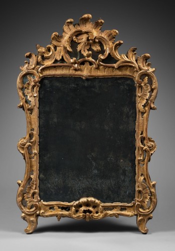 Miroir Rocaille d’Epoque Louis XV - Louis XV