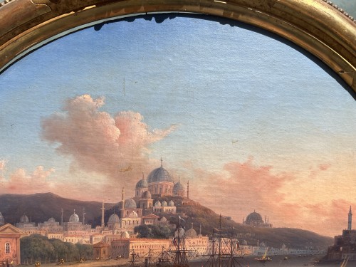 Tableaux et dessins Tableaux XIXe siècle - Vue d’Istanbul du Bosphore