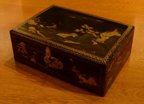 XIXe siècle - Coffret en laque du Japon