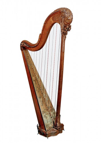 Harpe d'époque Louis XVI par Jean-Henri Naderman (1734-1799)