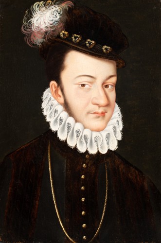 François-Hercule de France, duc d'Alençon. École de François Clouet (1520-1572) - Galerie FC Paris
