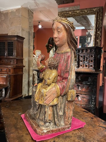 Vierge a l'enfant en majesté - Galerie Gabrielle Laroche