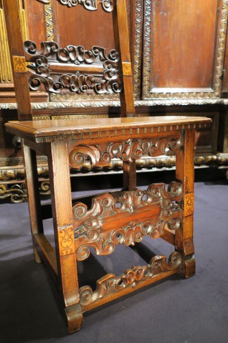 Chaise italienne d'époque Renaissance - Galerie Gabrielle Laroche