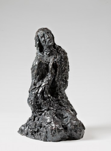 Le Christ au Mont des Oliviers - Edmond Moirignot (1913-2002) - Sculpture Style Années 50-60