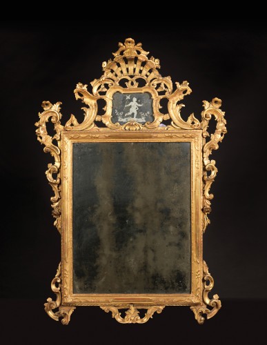 Grand miroir vénitien - Miroirs, Trumeaux Style 