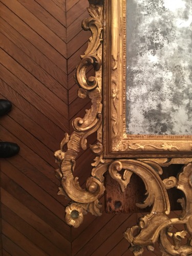 Grand miroir vénitien - Galerie Gabrielle Laroche