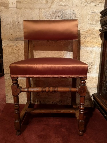 Série de deux chaises d’époque Henri IV - Sièges Style Renaissance