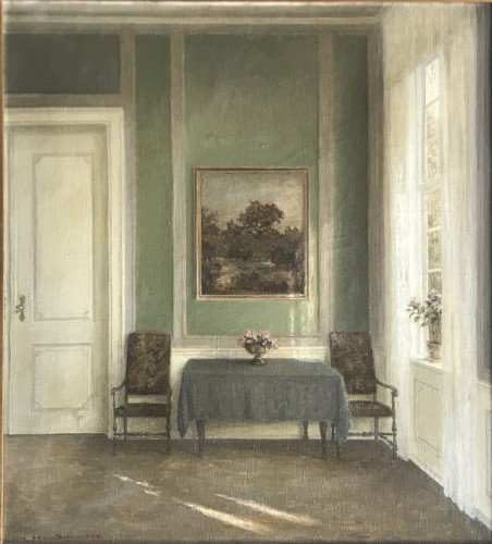 Un Intérieur au Danemark -  Wilm Henriksen,1924