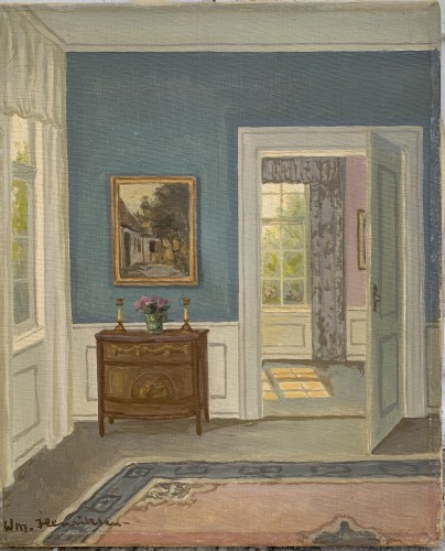 Étude d’intérieur danois, Vilelm Henriksen (1880-1964)