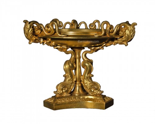 Coupe en bronze doré – époque Restauration