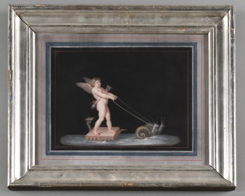 Tableaux et dessins Dessin, Aquarelle & Pastel - Michelangelo Maestri - Paire de gouaches