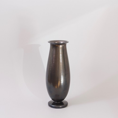 Paul Bonifas (1893-1967) - Grand vase nor - Céramiques, Porcelaines Style Art Déco