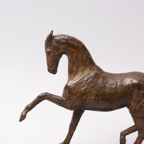 Sculpture Sculpture en Bronze - Cheval en bronze - Eduard Bick (1883-1947)