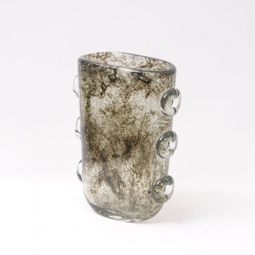 Verrerie, Cristallerie  - Grand vase "Crepusculo" en verre de Ferro-Toso-Barovier (1889-1974)