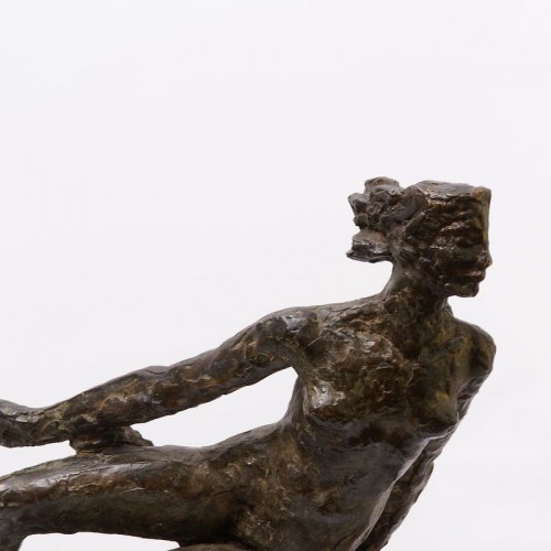 Antiquités - "Femme nue allongée" - Pierre Blanc (1902-1986)