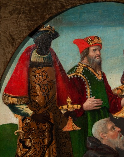 Tableaux et dessins Tableaux XVIe siècle - L'adoration des mages, Espagne vers 1520