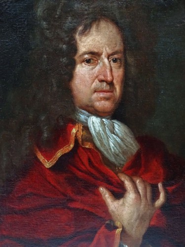 Jean Baptiste Van Loo (1684-1745) - Portrait de John Law à l'âge de 45 ans