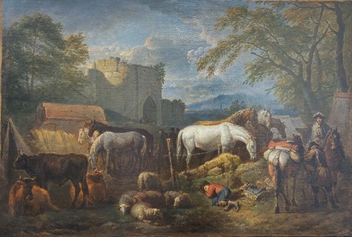 Pieter Van Bloemen (1657–1720) - La Halte