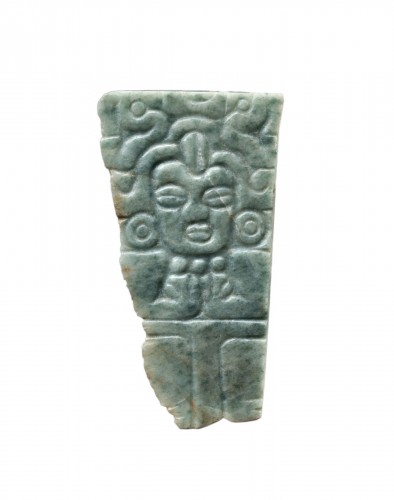 Plaque pectorale représentant un seigneur - Maya