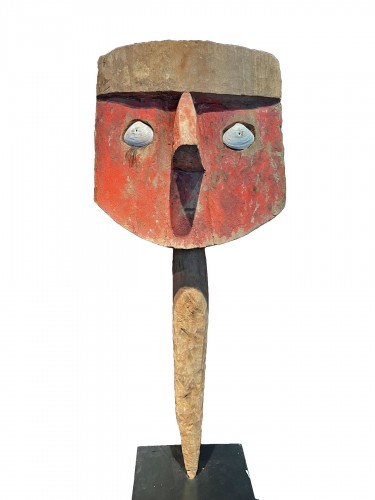 Masque de Fardo funéraire, culture Chancay 1100 – 1470 AP. J.-C
