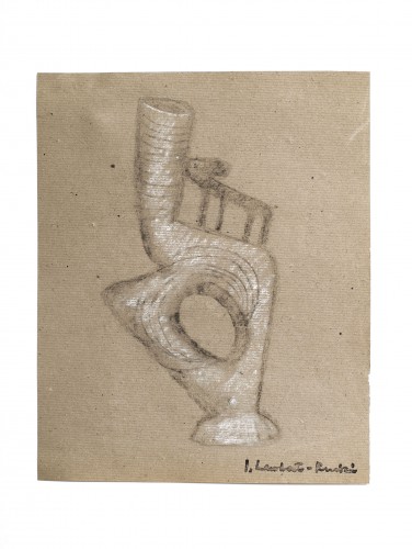 Jean LAMBERT–RUCKI (1888 -1967) - Vase et pâturage pour une bête