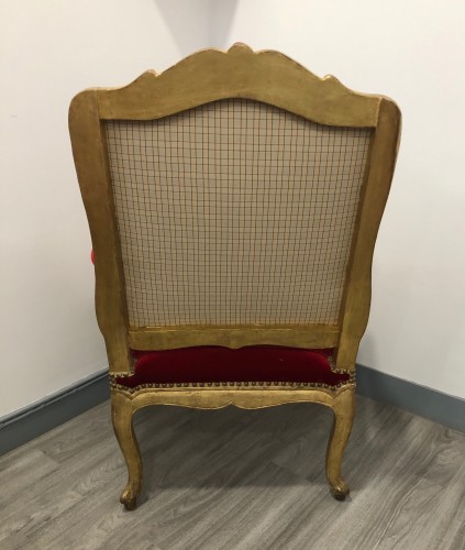 XVIIIe siècle - Suite de quatre fauteuils d’époque Régence