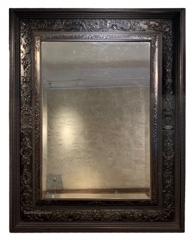 Miroir en ébène Louis XIII