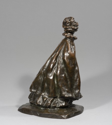 Sculpture Sculpture en Bronze - DEJEAN Louis (1872-1953), La parisienne