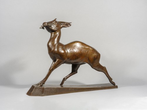 PROST Maurice (1894-1967) Gazelle tétracère (1932) - Art Déco