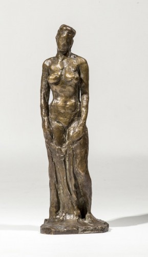 Sculpture Sculpture en Bronze - MARTIN Raymond (1910-1992) - Femme au bain