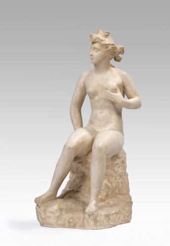 BELMONDO Paul (1898-1982) - Nu féminin se tenant le sein gauche - Sculpture Style 