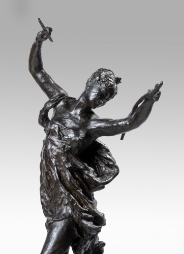 CARPEAUX Jean Baptiste (1827-1875) - L'Amour désarmé (esquisse) - Sculpture Style 