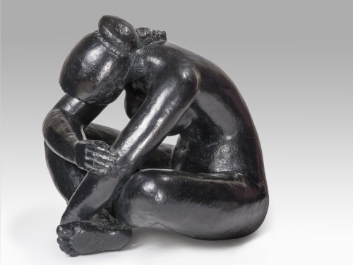 Sculpture Sculpture en Bronze - VOLTI Antoniucci (1915-1989) - Recueillement