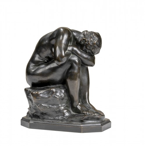 DALOU Aimé-Jules (1838-1902), La Vérité méconnue ou miroir brisé
