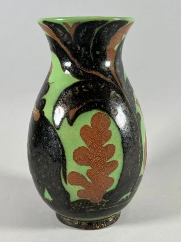 Céramiques, Porcelaines  - Doris alias Buthaud, Vase céramique Elephant Art Deco