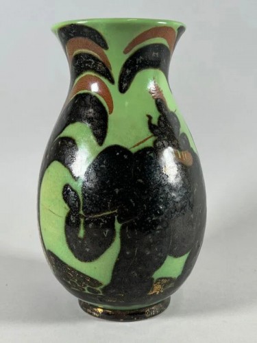 XXe siècle - Doris alias Buthaud, Vase céramique Elephant Art Deco