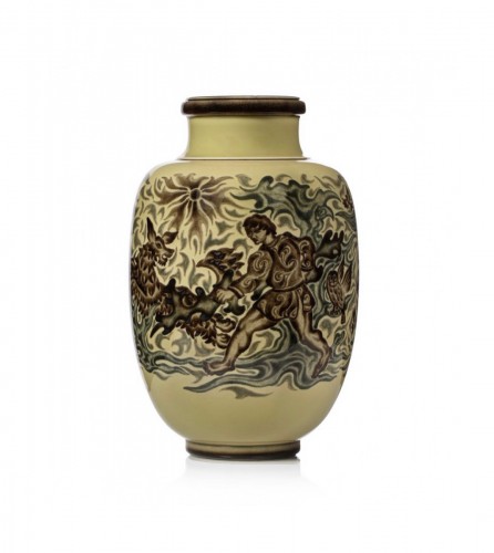 Manufacture de Sèvres - Vase céramique modèle Decœur n°14 - Années 50