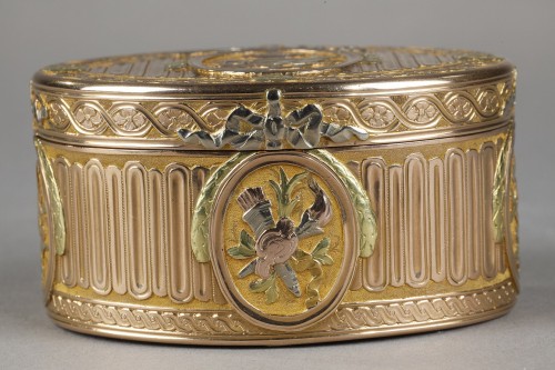 Louis XV - Une tabatière en or du XVIIIème siècle de Francois Chazcroy
