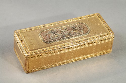 Objets de Vitrine Coffret & Nécessaire - Une tabatiere en or Louis XVI, Genève