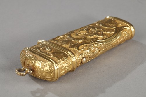 XVIIIe siècle - Nécessaire de voyage en or