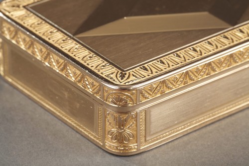 Tabatière or. Rémond, Lamy, Mercier & Co. à Genève XIXe siècle - Ouaiss Antiquités