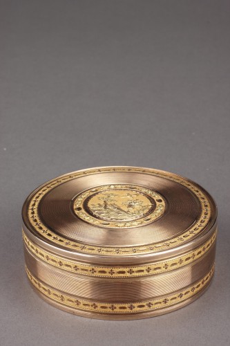 Boite en or et écaille XVIIIe siècle - Objets de Vitrine Style Louis XVI