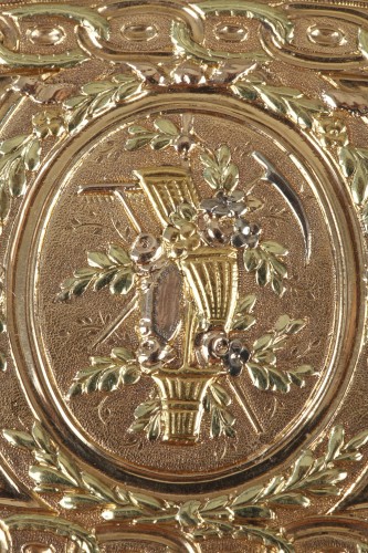 Tabatière en or. Epoque Louis XVI. 1780 - Louis XVI