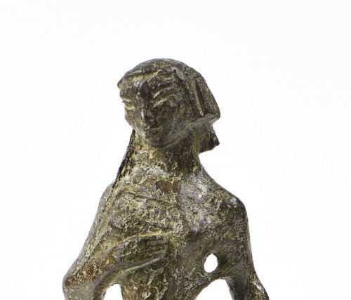 Sculpture Sculpture en Bronze - Georges OUDOT (1928-2004) - Jeune femme
